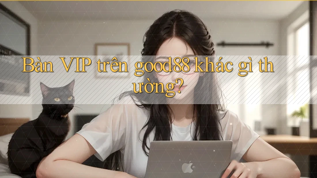 Bàn VIP trên good88 khác gì thường?