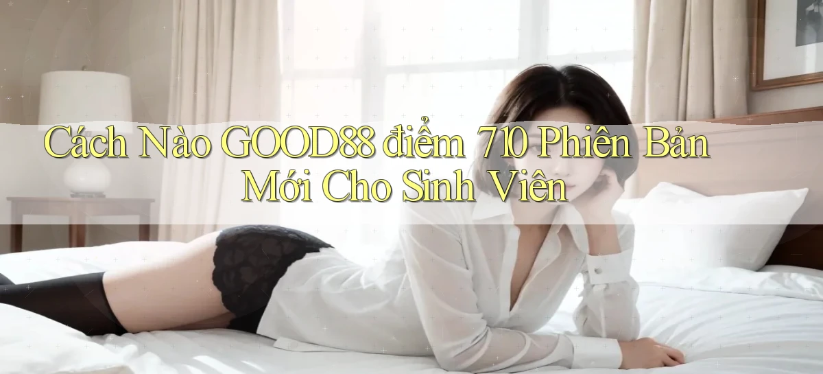 Cách nào Good88 điểm 710 phiên bản mới cho sinh viên