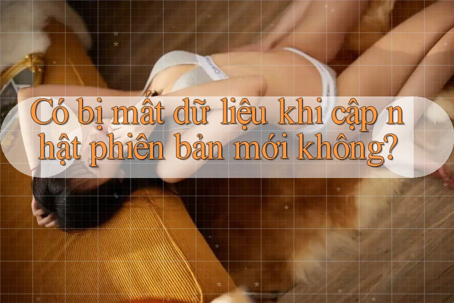 Có bị mất dữ liệu khi cập nhật phiên bản mới không?