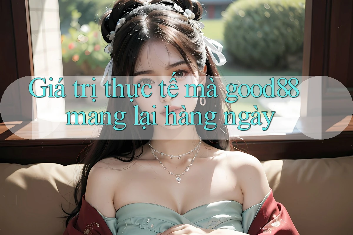 Giá trị thực tế mà good88 mang lại hàng ngày Giá trị thực tế mà good88 mang lại hàng ngày