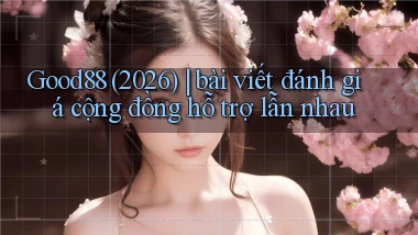 Good88 (2026) bài viết đánh giá cộng đồng hỗ trợ lẫn nhau