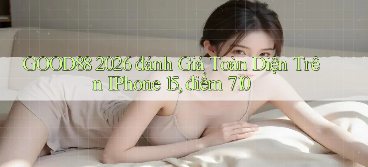 Good88 2026 đánh giá toàn diện trên iPhone 15, điểm 710