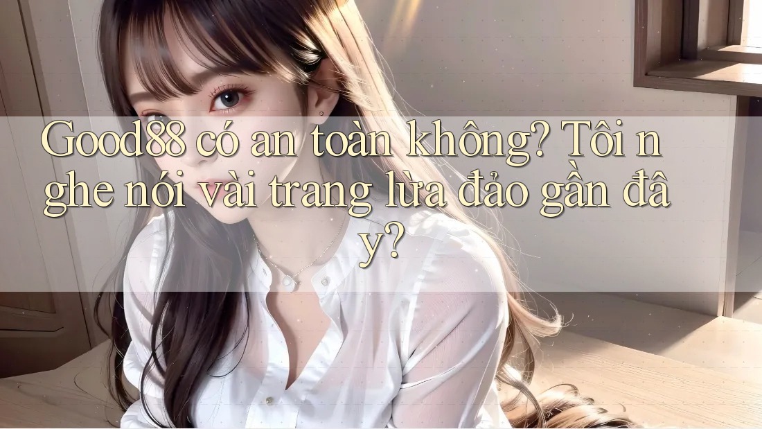 Good88 có an toàn không? Tôi nghe nói vài trang lừa đảo gần đây? Good88 có an toàn không? Tôi nghe nói vài trang lừa đảo gần đây?