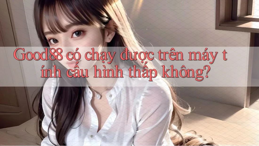 Good88 có chạy được trên máy tính cấu hình thấp không? Good88 có chạy được trên máy tính cấu hình thấp không?