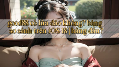 good88 có lừa đảo không bảng so sánh trên iOS 18 hàng đầu