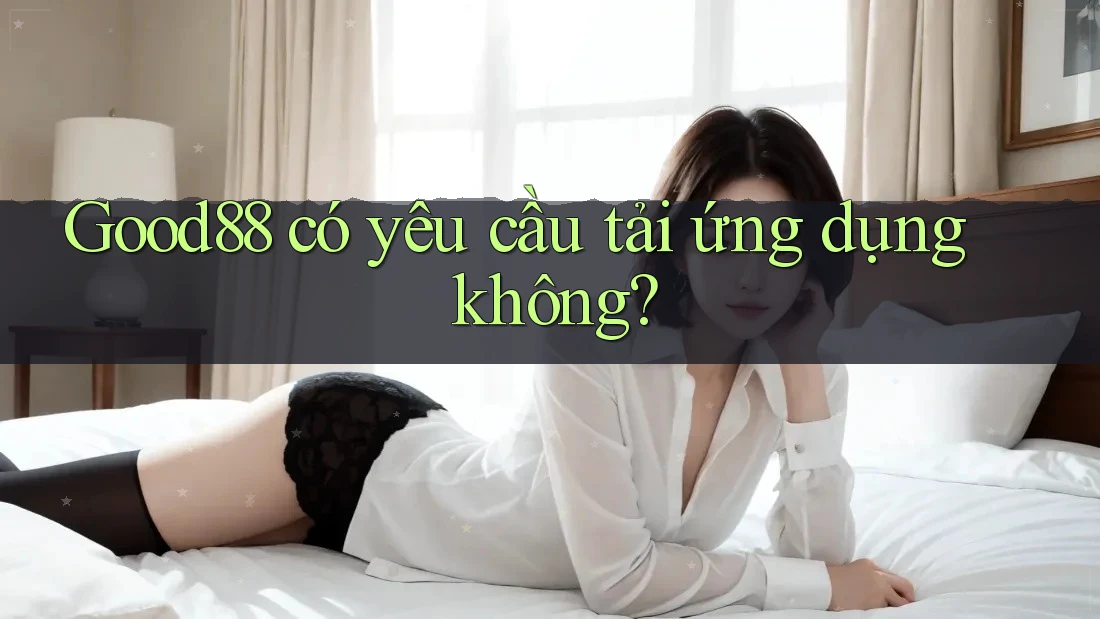 Good88 có yêu cầu tải ứng dụng không? Good88 có yêu cầu tải ứng dụng không?