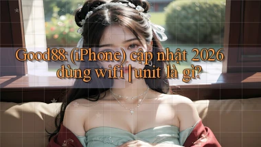 Good88 (iPhone) cập nhật 2026 dùng wifi unit là gì