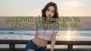good88 wifi yếu 9 mẹo hữu ích khắc phục cho người cẩn thận