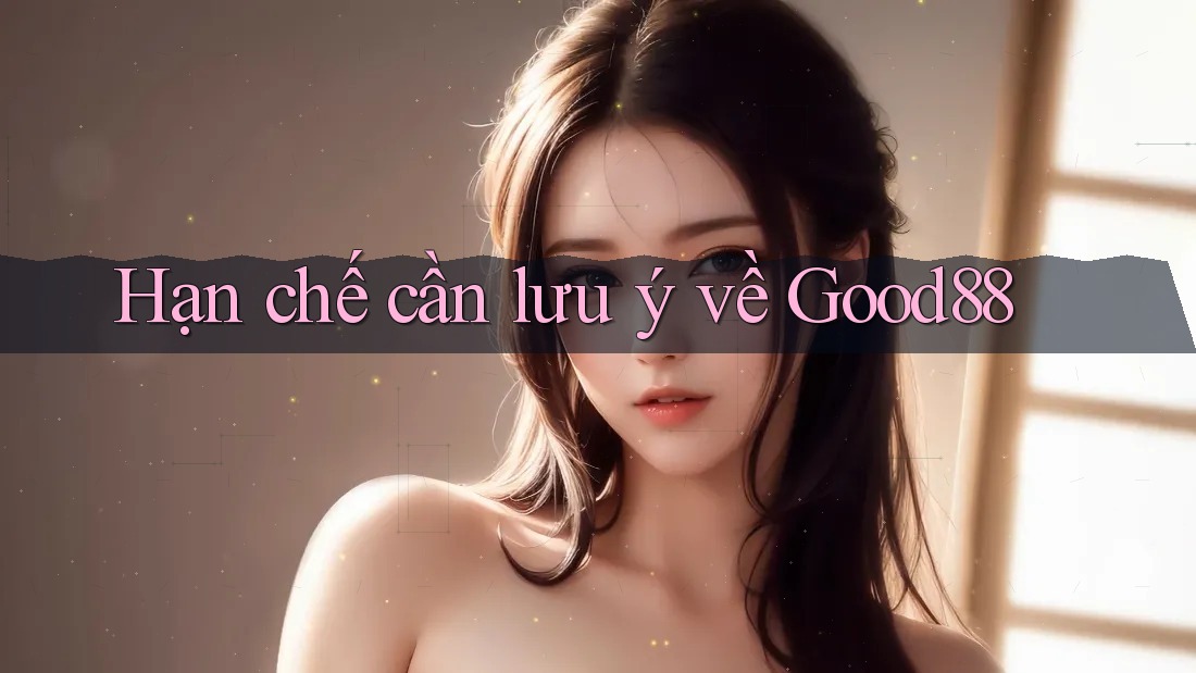 Hạn chế cần lưu ý về Good88