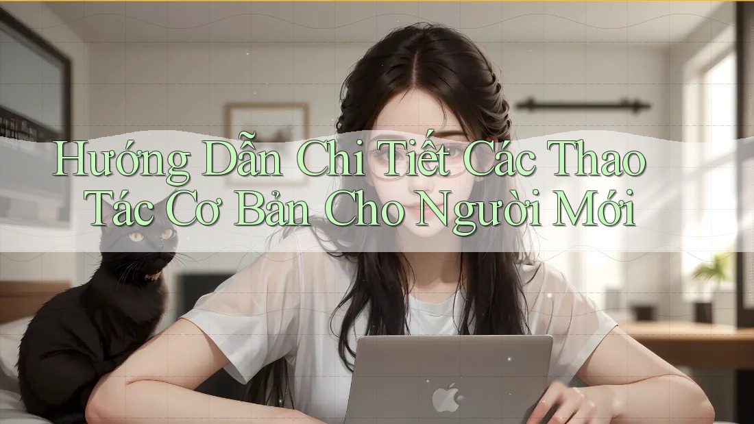 Hướng Dẫn Chi Tiết Các Thao Tác Cơ Bản Cho Người Mới