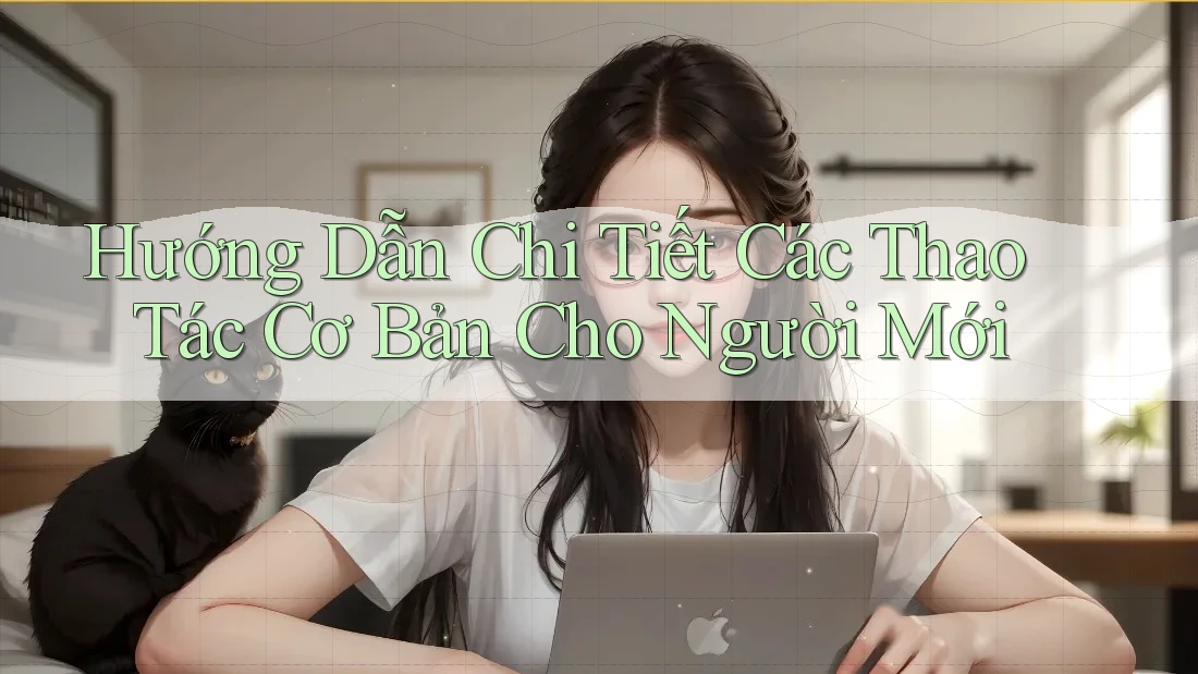 Hướng Dẫn Chi Tiết Các Thao Tác Cơ Bản Cho Người Mới Hướng Dẫn Chi Tiết Các Thao Tác Cơ Bản Cho Người Mới