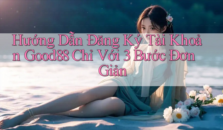 Hướng Dẫn Đăng Ký Tài Khoản Good88 Chỉ Với 3 Bước Đơn Giản Hướng Dẫn Đăng Ký Tài Khoản Good88 Chỉ Với 3 Bước Đơn Giản
