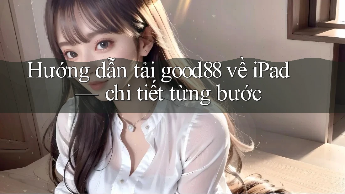 Hướng dẫn tải good88 về iPad — chi tiết từng bước