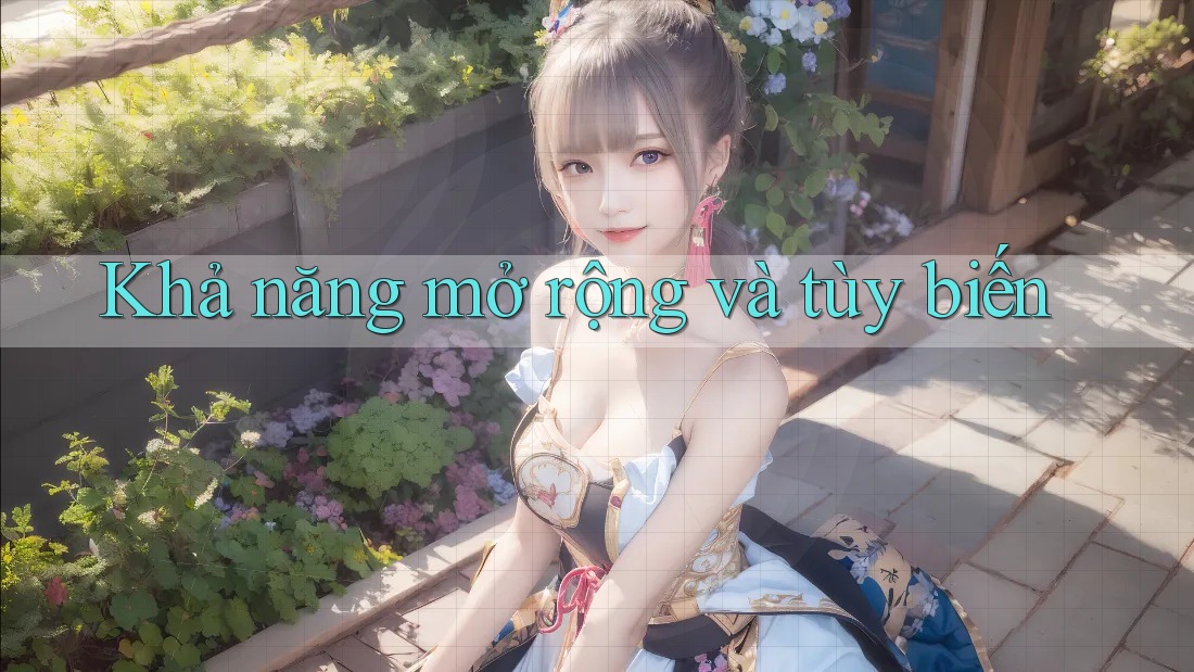 Khả năng mở rộng và tùy biến Khả năng mở rộng và tùy biến