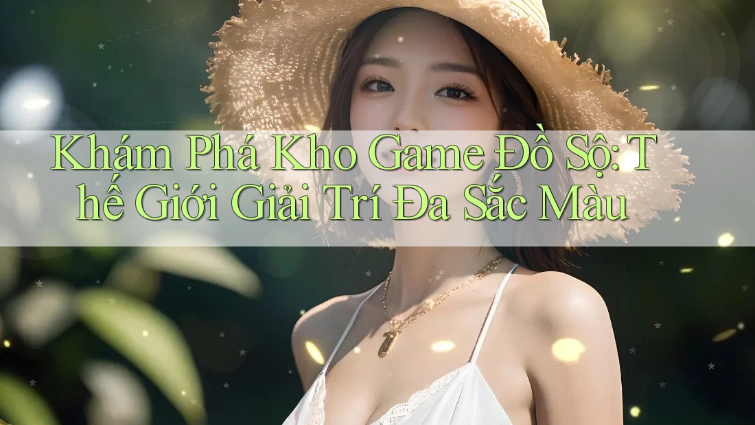 Khám Phá Kho Game Đồ Sộ: Thế Giới Giải Trí Đa Sắc Màu