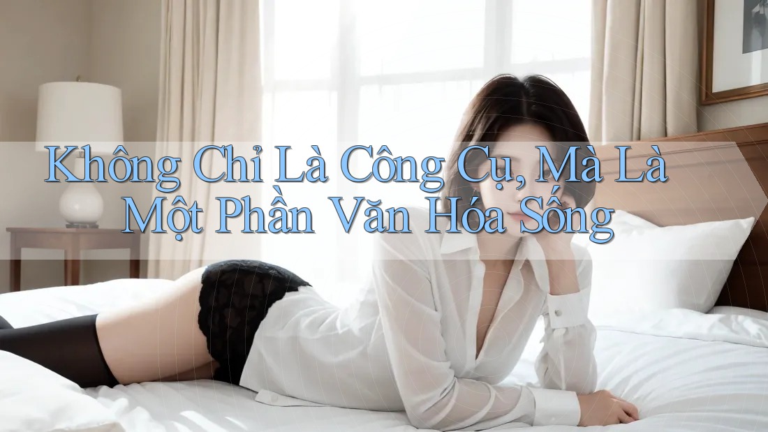 Không Chỉ Là Công Cụ, Mà Là Một Phần Văn Hóa Sống Không Chỉ Là Công Cụ, Mà Là Một Phần Văn Hóa Sống