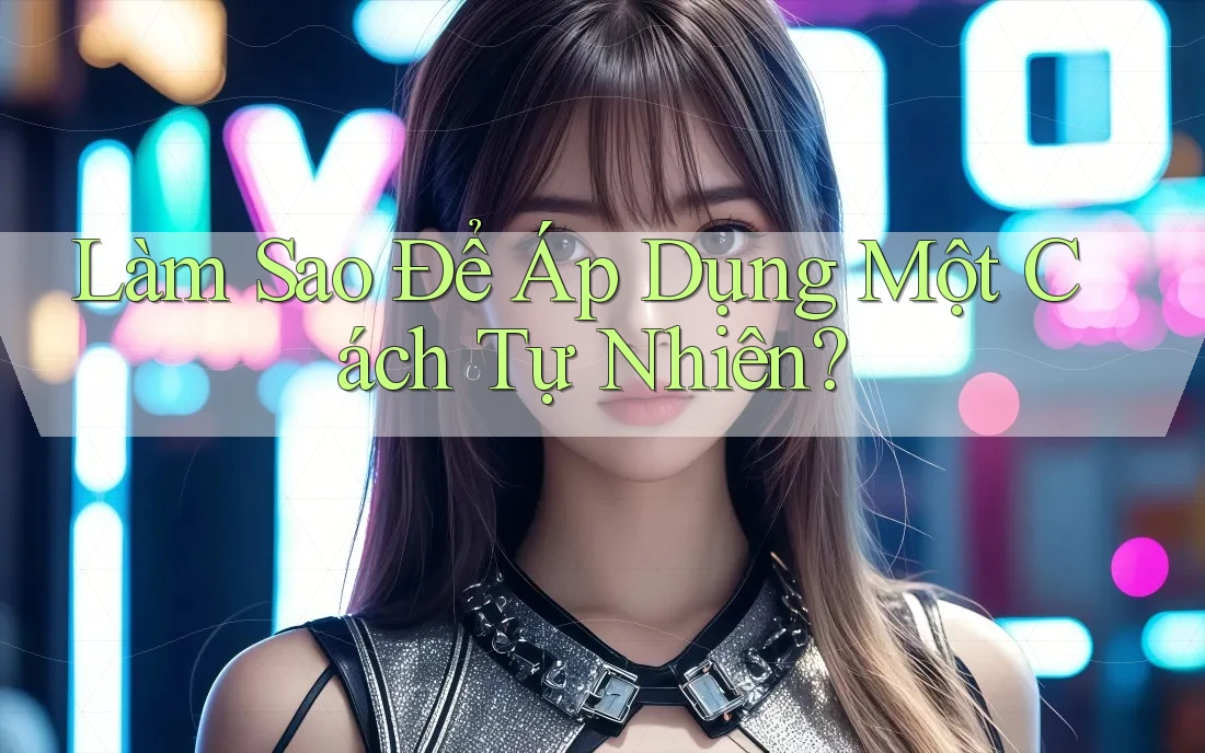 Làm Sao Để Áp Dụng Một Cách Tự Nhiên? Làm Sao Để Áp Dụng Một Cách Tự Nhiên?