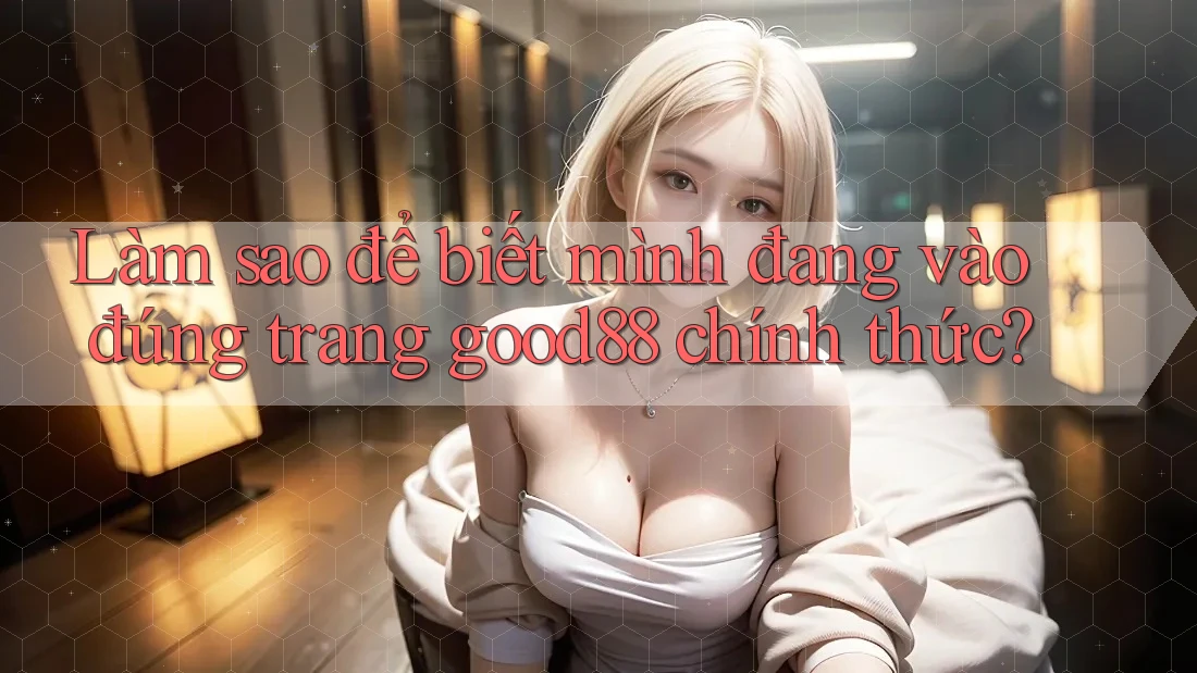 Làm sao để biết mình đang vào đúng trang good88 chính thức? Làm sao để biết mình đang vào đúng trang good88 chính thức?