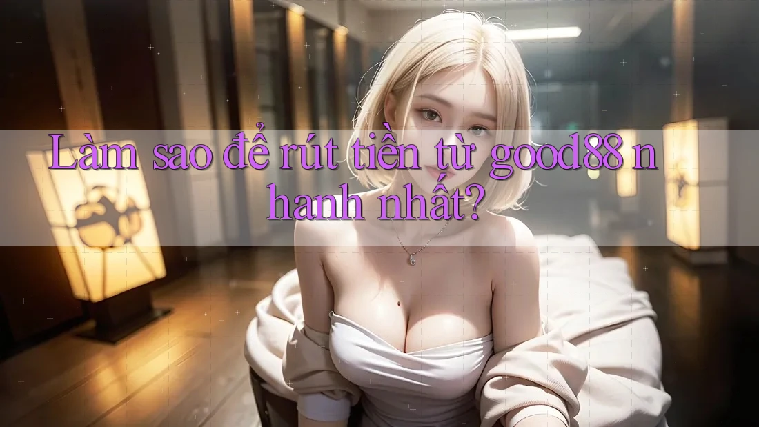 Làm sao để rút tiền từ good88 nhanh nhất?