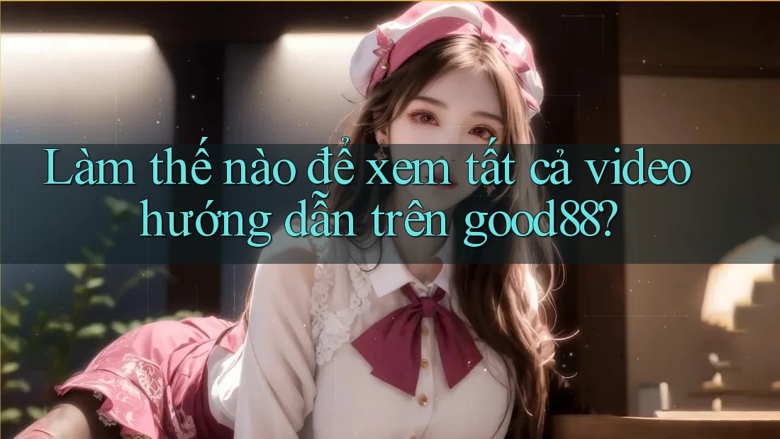 Làm thế nào để xem tất cả video hướng dẫn trên good88?