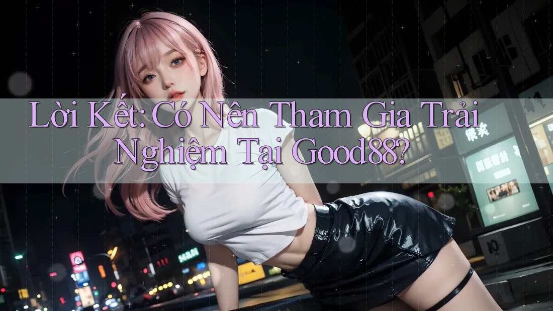 Lời Kết: Có Nên Tham Gia Trải Nghiệm Tại Good88?