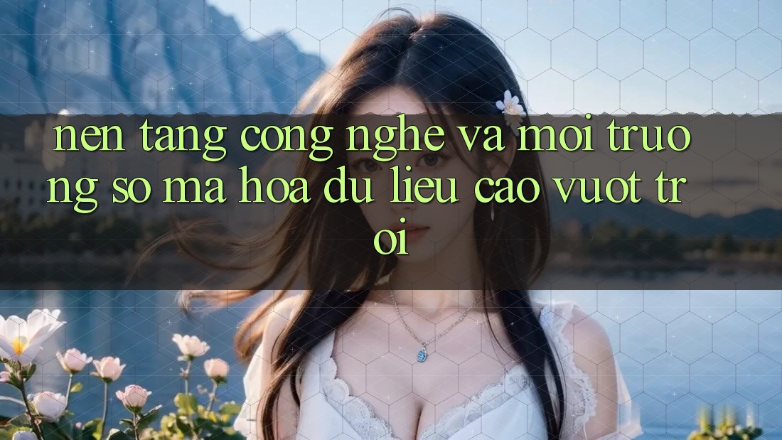 Nền Tảng Công Nghệ Và Môi trường số Mã hóa dữ liệu Cao vượt trội Nền Tảng Công Nghệ Và Môi trường số Mã hóa dữ liệu Cao vượt trội