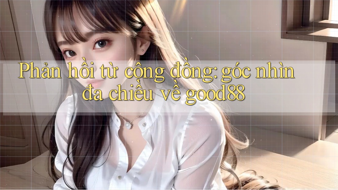 Phản hồi từ cộng đồng: góc nhìn đa chiều về good88