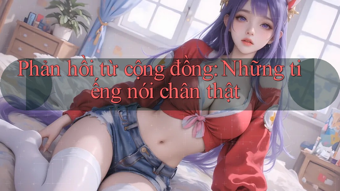 Phản hồi từ cộng đồng - những tiếng nói chân thật