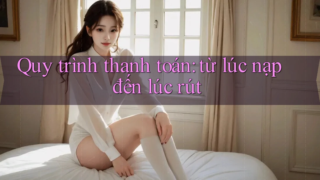 Quy trình thanh toán: từ lúc nạp đến lúc rút