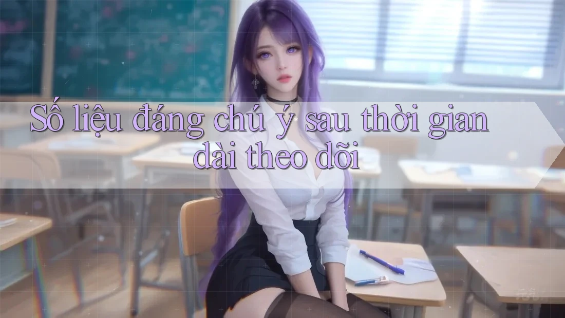 Số liệu đáng chú ý sau thời gian dài theo dõi