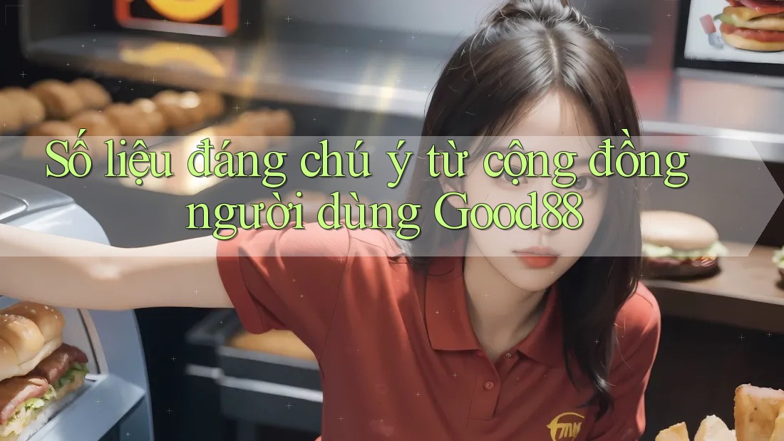Số liệu đáng chú ý từ cộng đồng người dùng Good88 Số liệu đáng chú ý từ cộng đồng người dùng Good88
