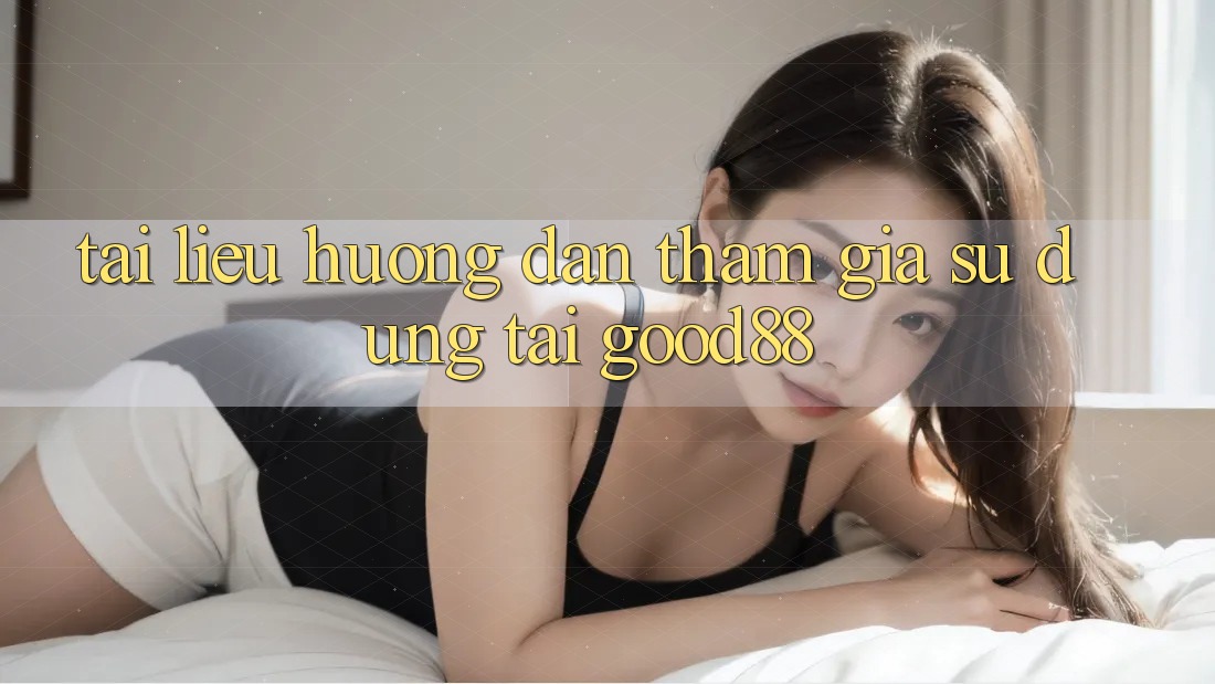 Tài liệu hướng dẫn Tham Gia Sử dụng Tại Good88 Tài liệu hướng dẫn Tham Gia Sử dụng Tại Good88