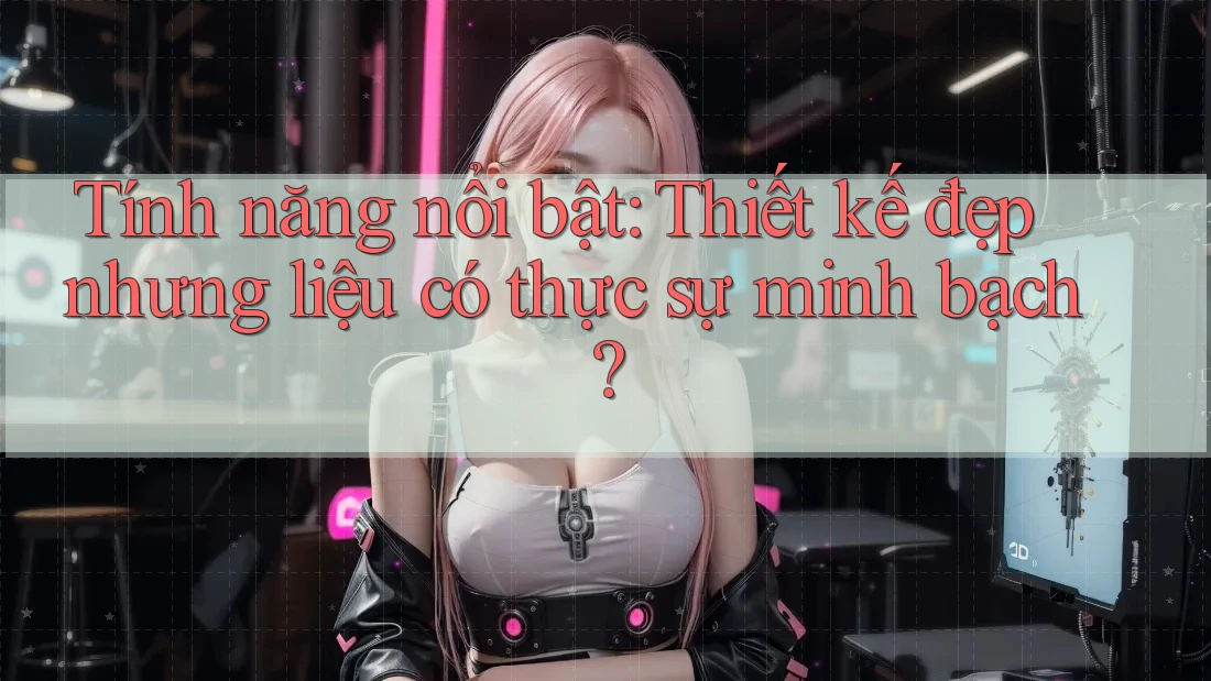 Tính năng nổi bật: Thiết kế đẹp nhưng liệu có thực sự minh bạch? Tính năng nổi bật: Thiết kế đẹp nhưng liệu có thực sự minh bạch?