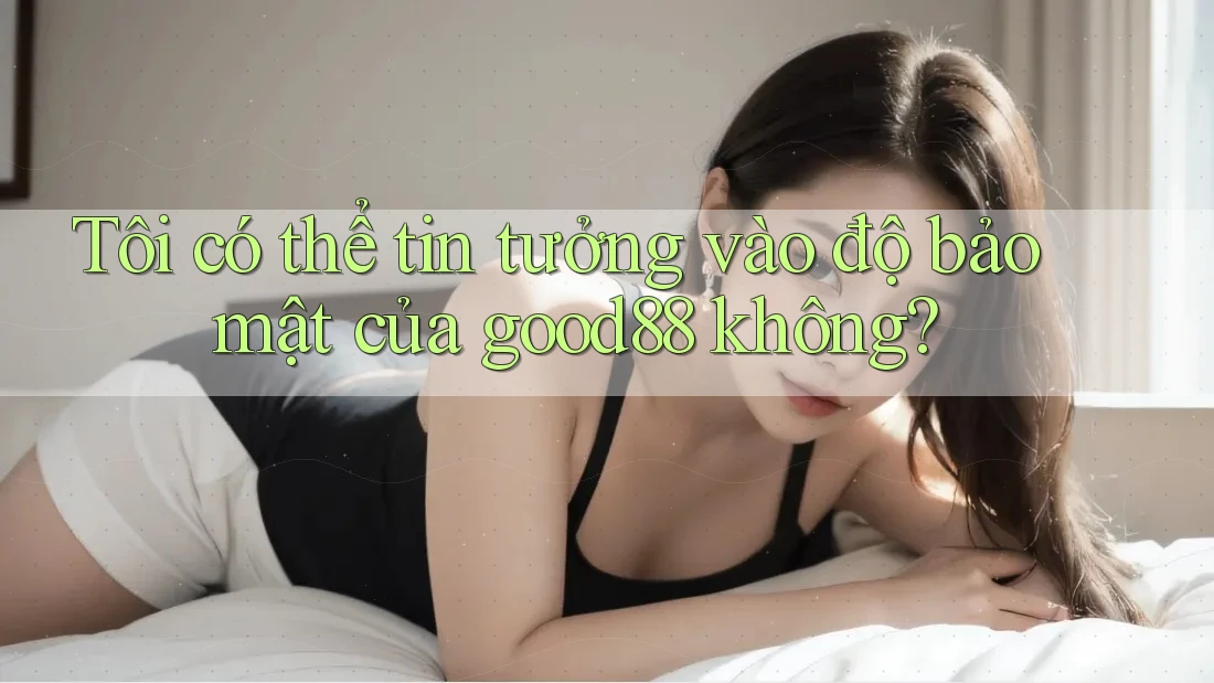 Tôi có thể tin tưởng vào độ bảo mật của good88 không?