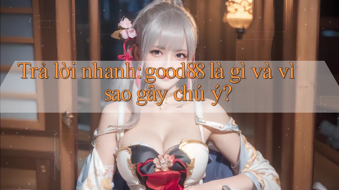Trả lời nhanh: good88 là gì và vì sao gây chú ý? Trả lời nhanh: good88 là gì và vì sao gây chú ý?