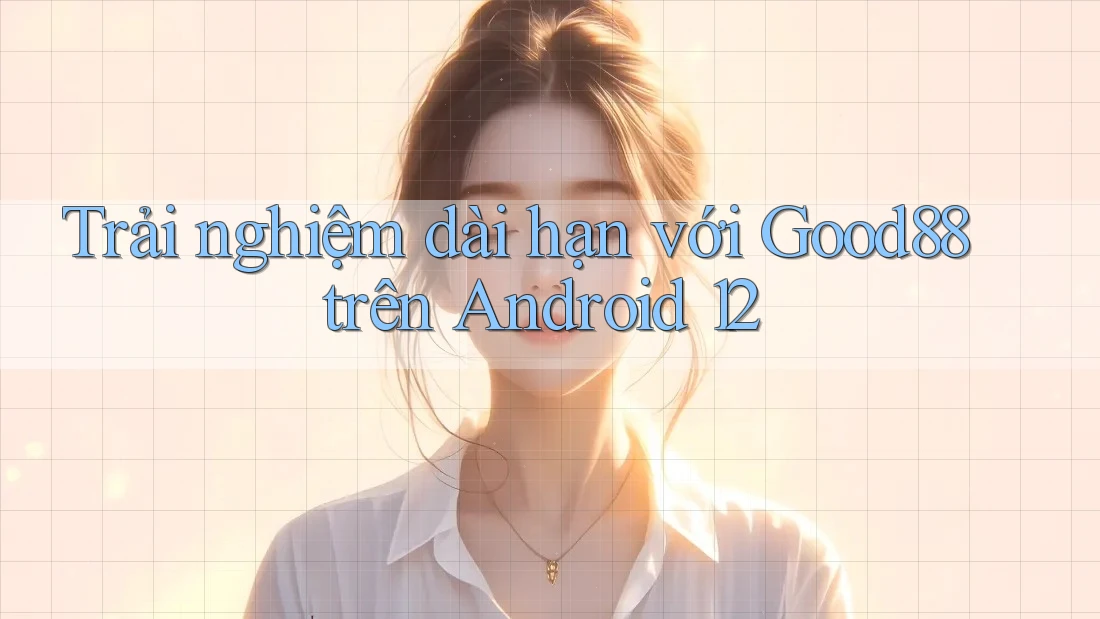Trải nghiệm dài hạn với Good88 trên Android 12 Trải nghiệm dài hạn với Good88 trên Android 12