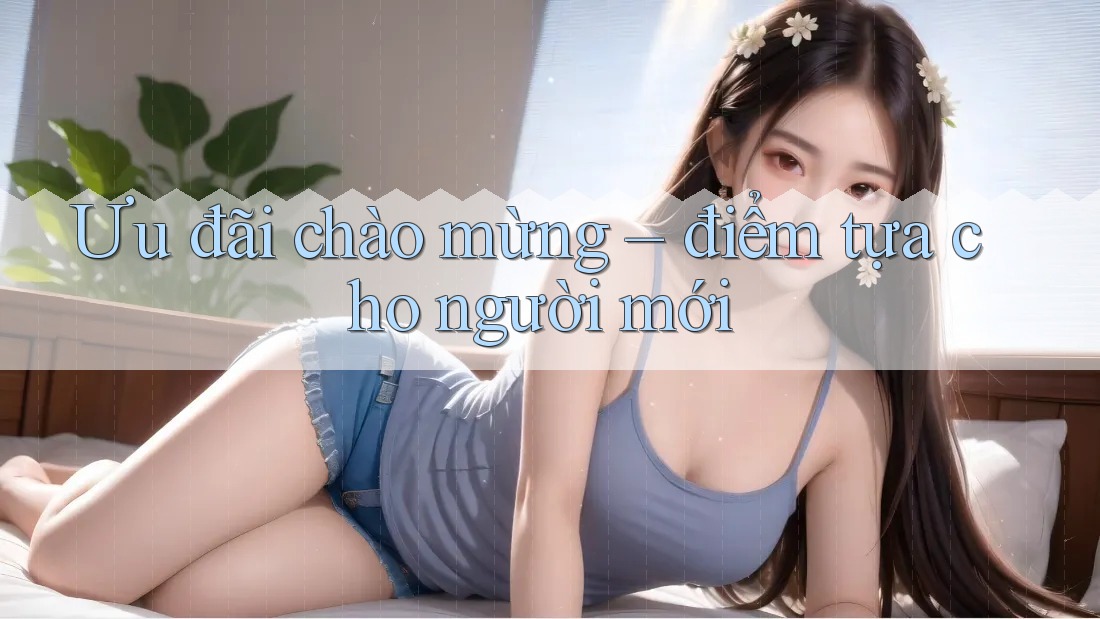 Ưu đãi chào mừng – điểm tựa cho người mới Ưu đãi chào mừng – điểm tựa cho người mới